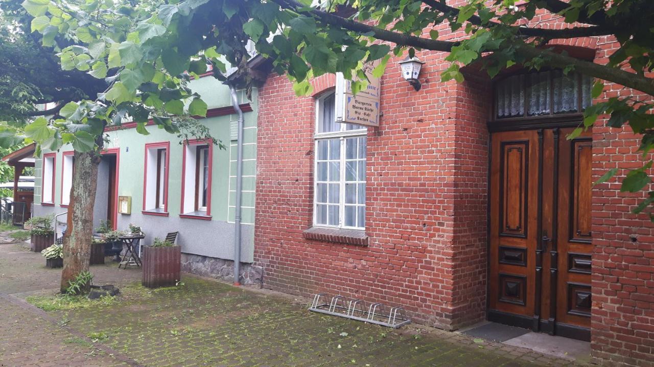 Gasthof Alte Fischerhütte Altfriesack Exterior foto